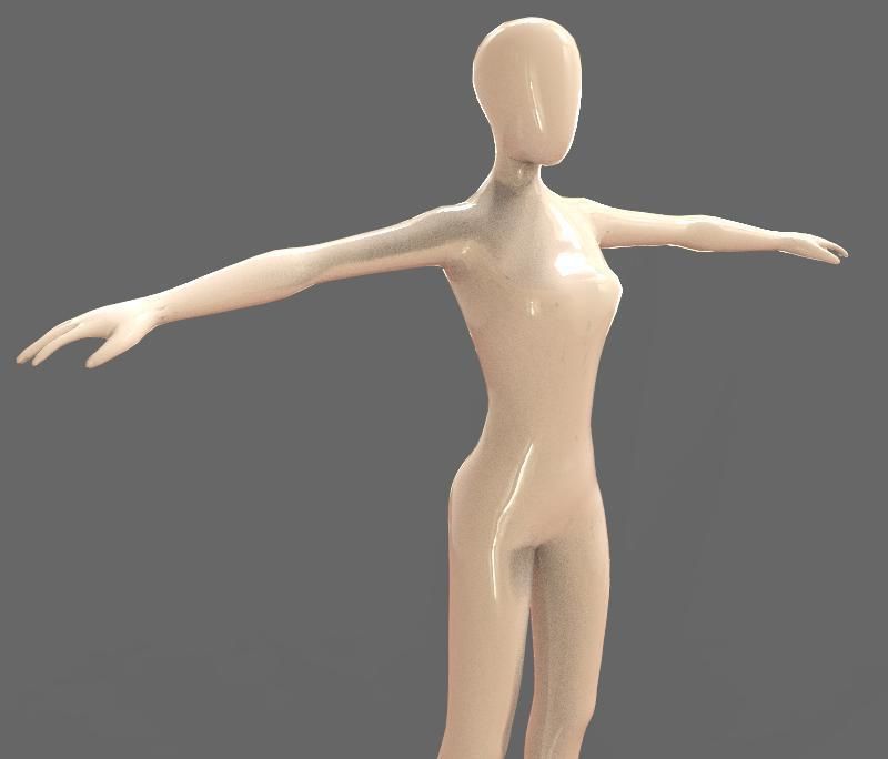 Character Female 3D model_10