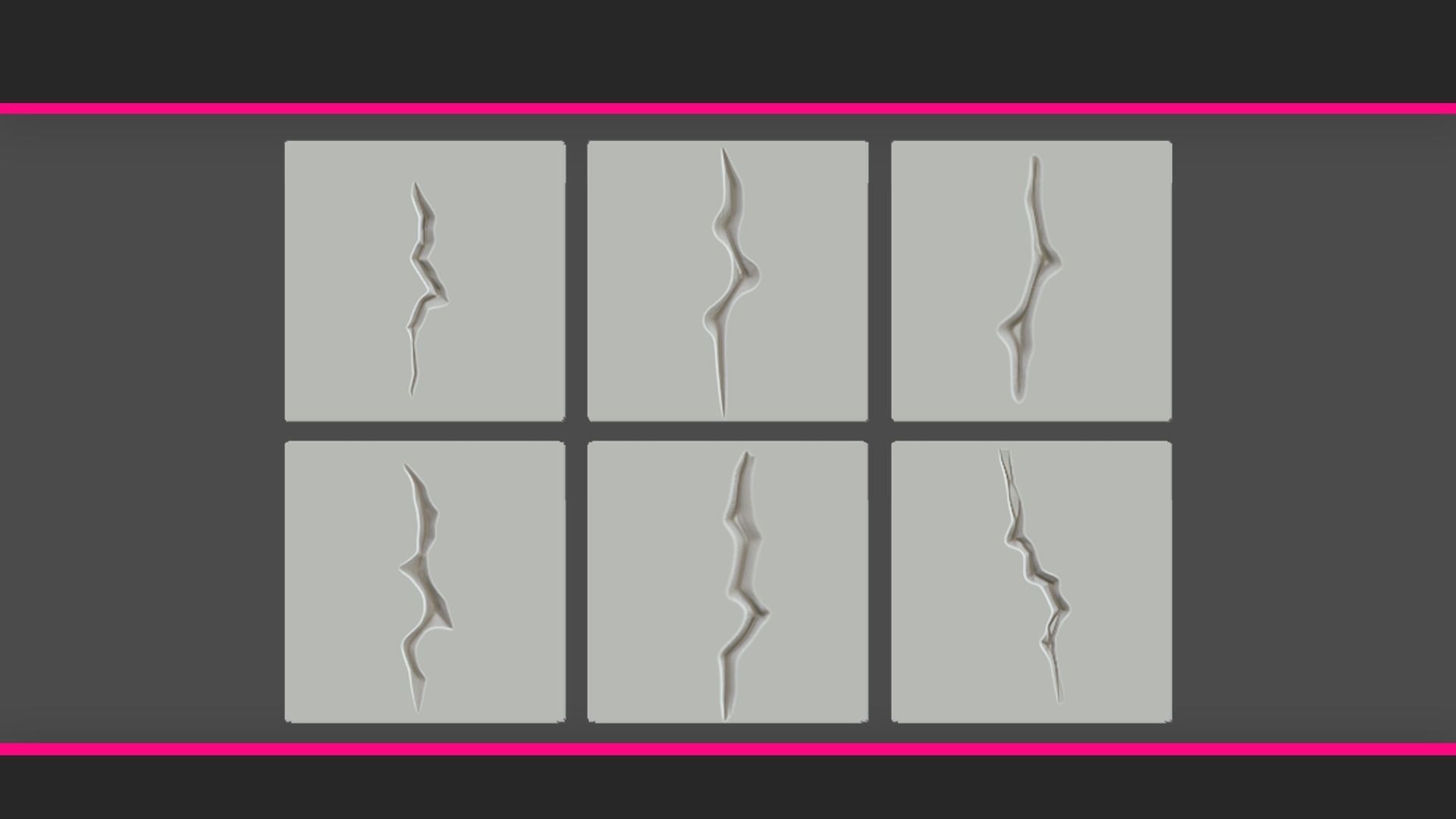 Stylized alphas of Stone Cracks Texture_6