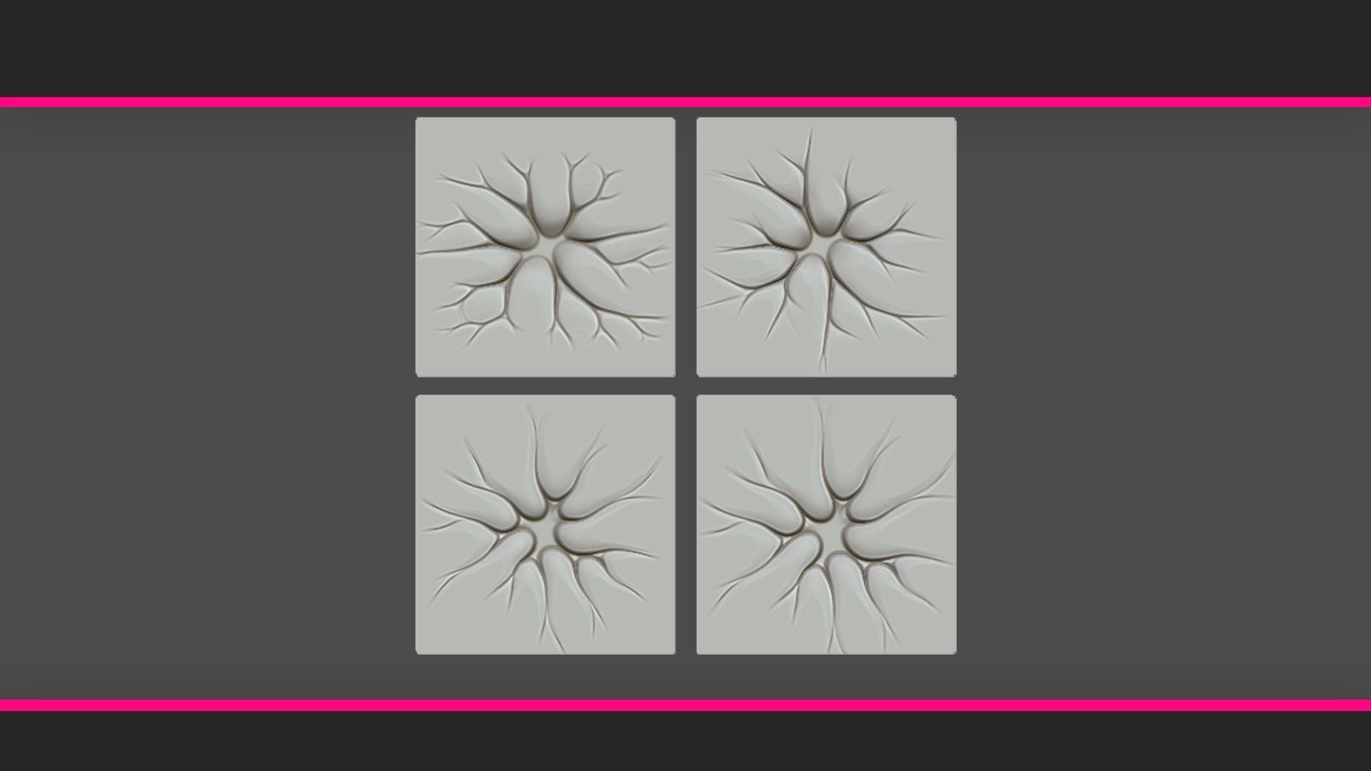 Stylized alphas of Stone Cracks Texture_4