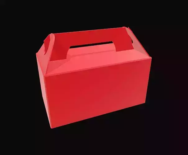 Tim Hortons Canadian Timbits Doughnuts Box 3D print model