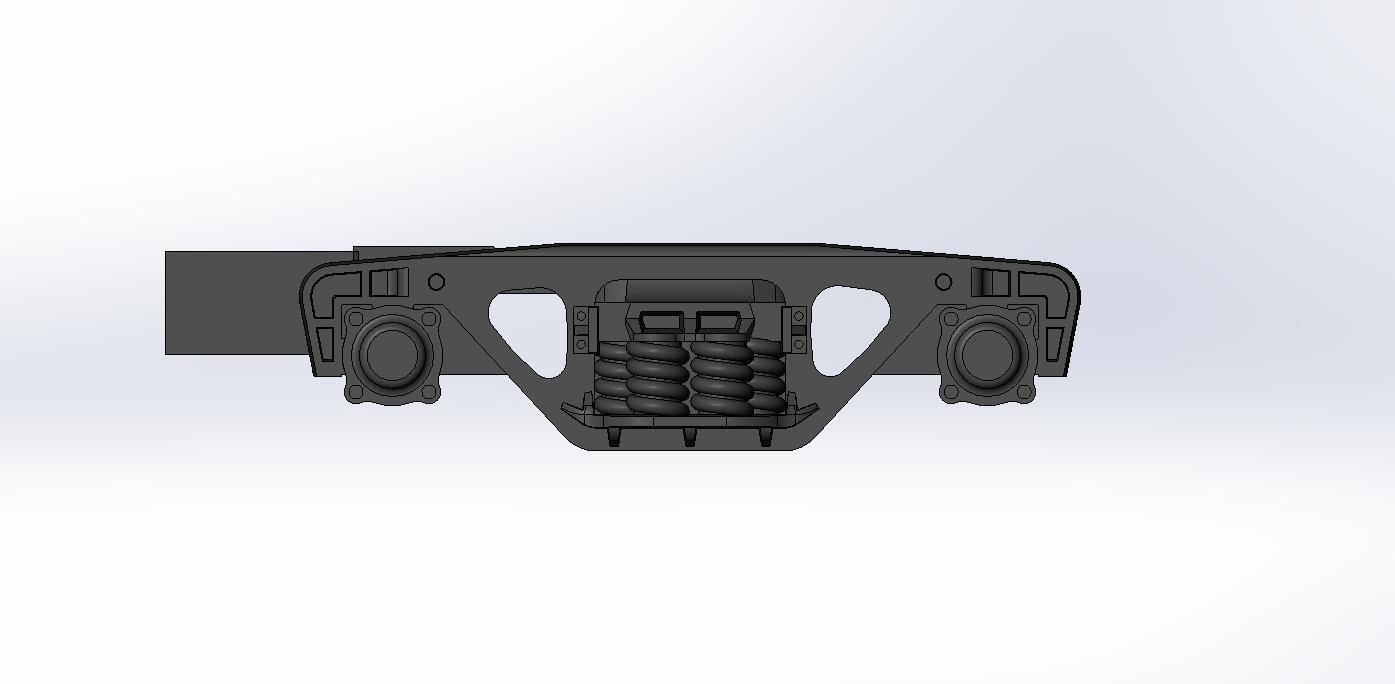 Trolley for model H0 freight car 3D print model_2