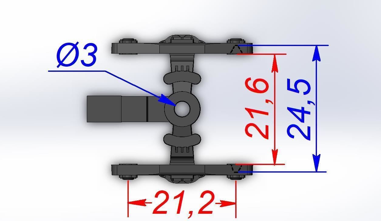 Trolley for model H0 freight car 3D print model_4