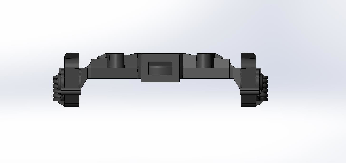 Trolley for model H0 freight car 3D print model_3