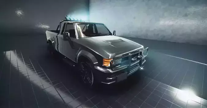 Toyota SR5 1985 3D model