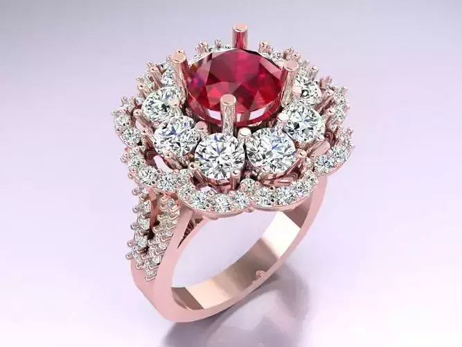 Diamond Ring - Womens Rings - N2395