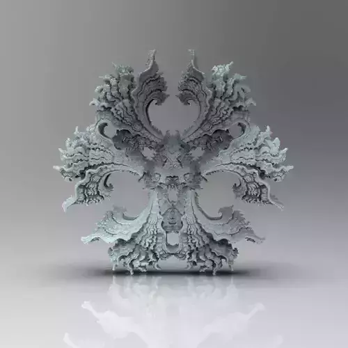 Fractal - 3 Fold Kleinian