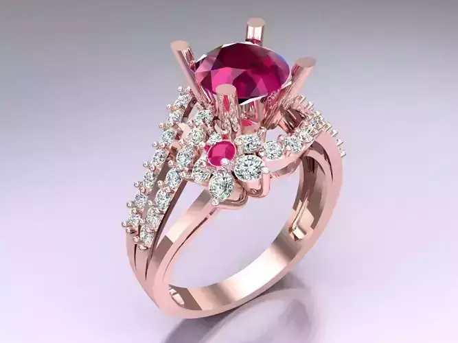 Diamond Ring - Womens Rings - N3336