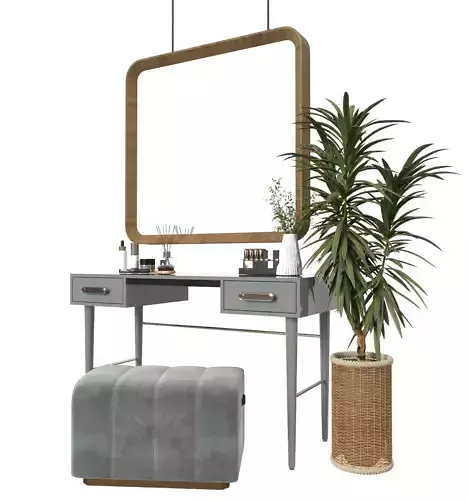 Makeup table 3ds max Model