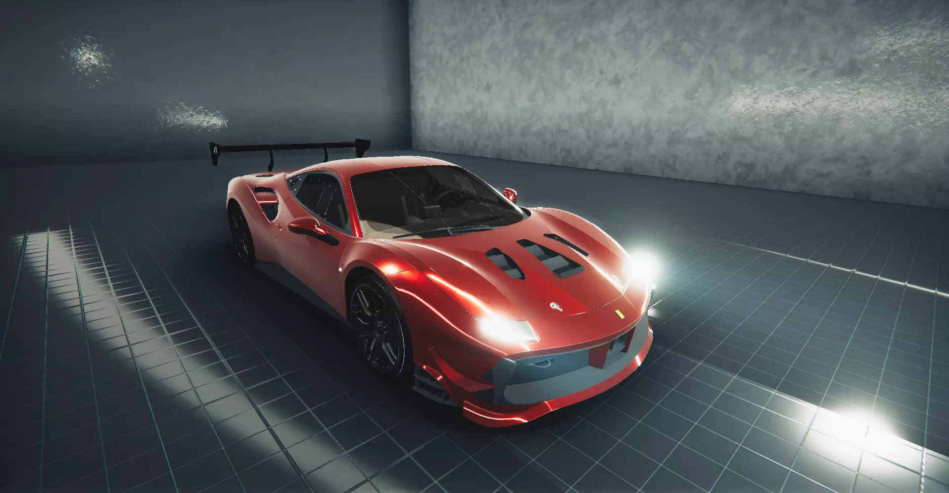 Ferrari 488 3D model_0