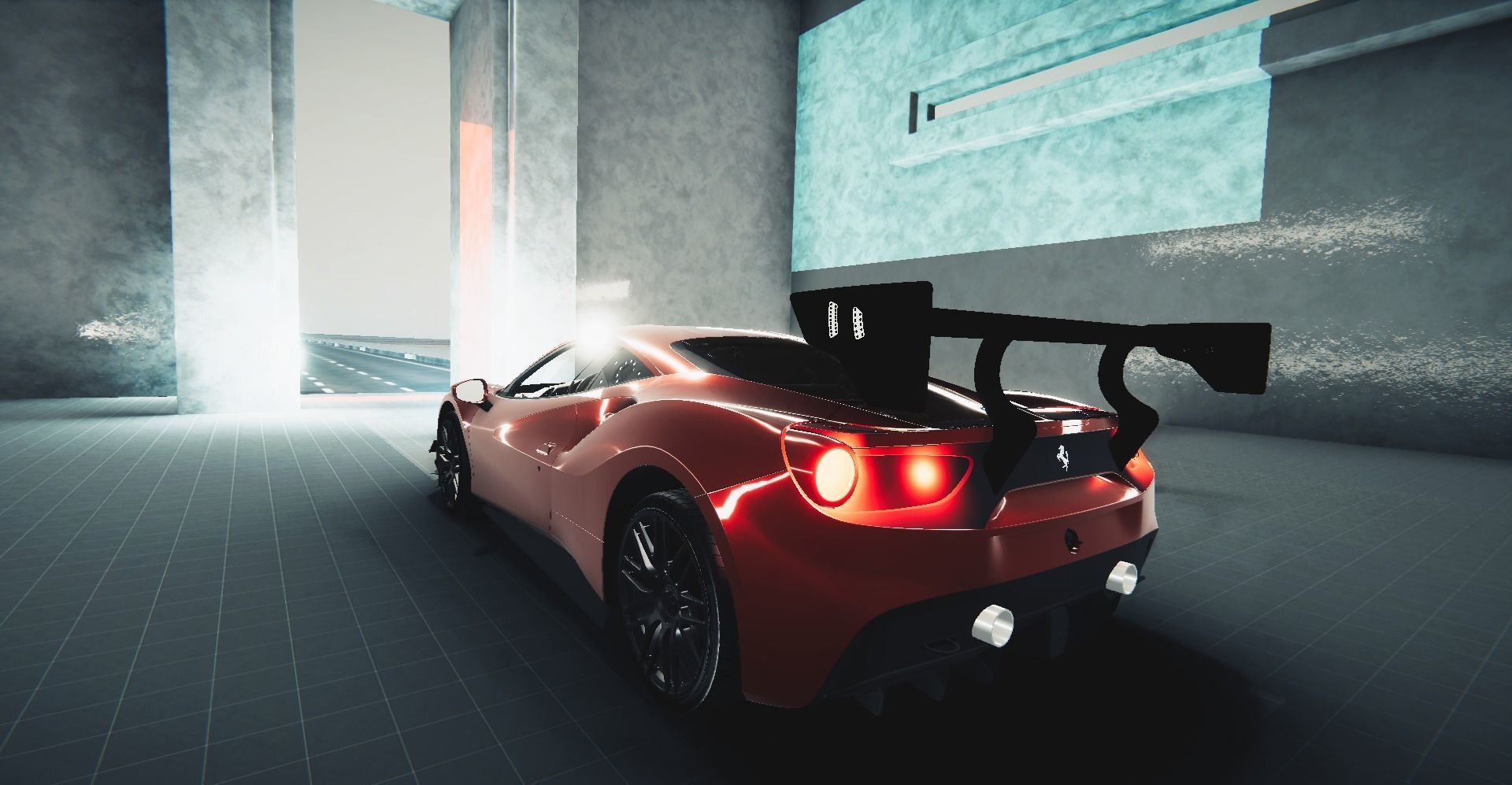 Ferrari 488 3D model_1