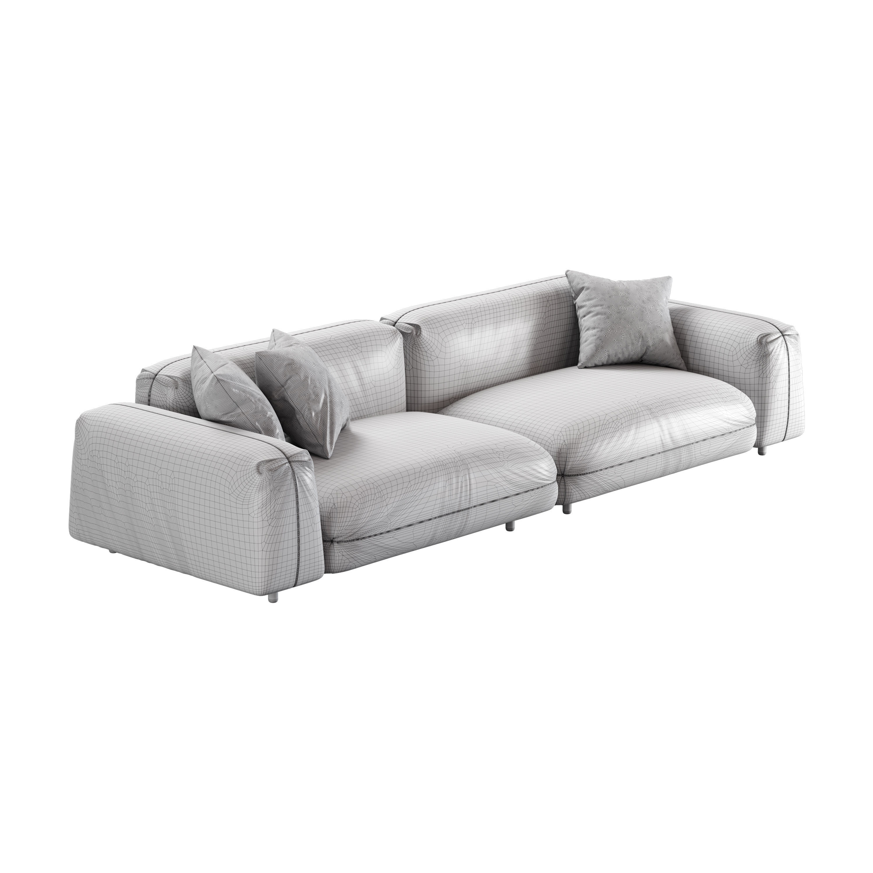 TOKIO SOFT Sofa By Arflex 3D model_4