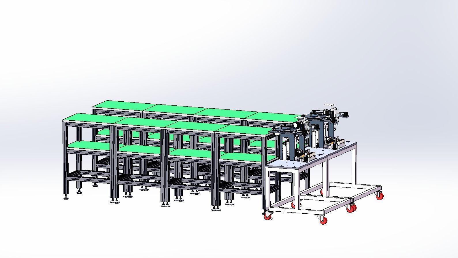 Multi-head dispensing machine  3D model_8