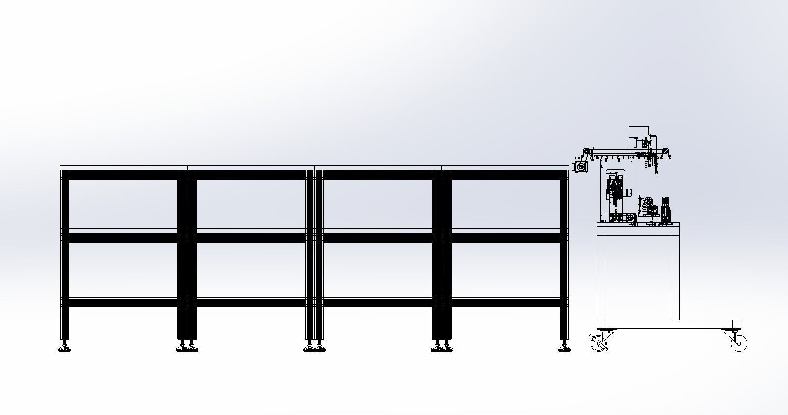 Multi-head dispensing machine  3D model_15