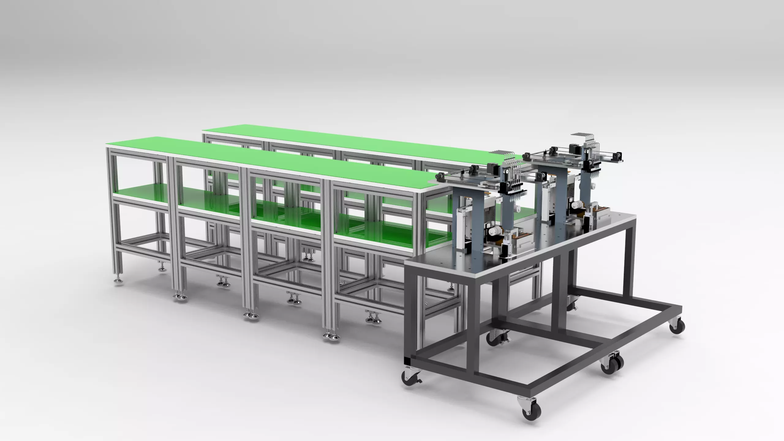 Multi-head dispensing machine  3D model_0