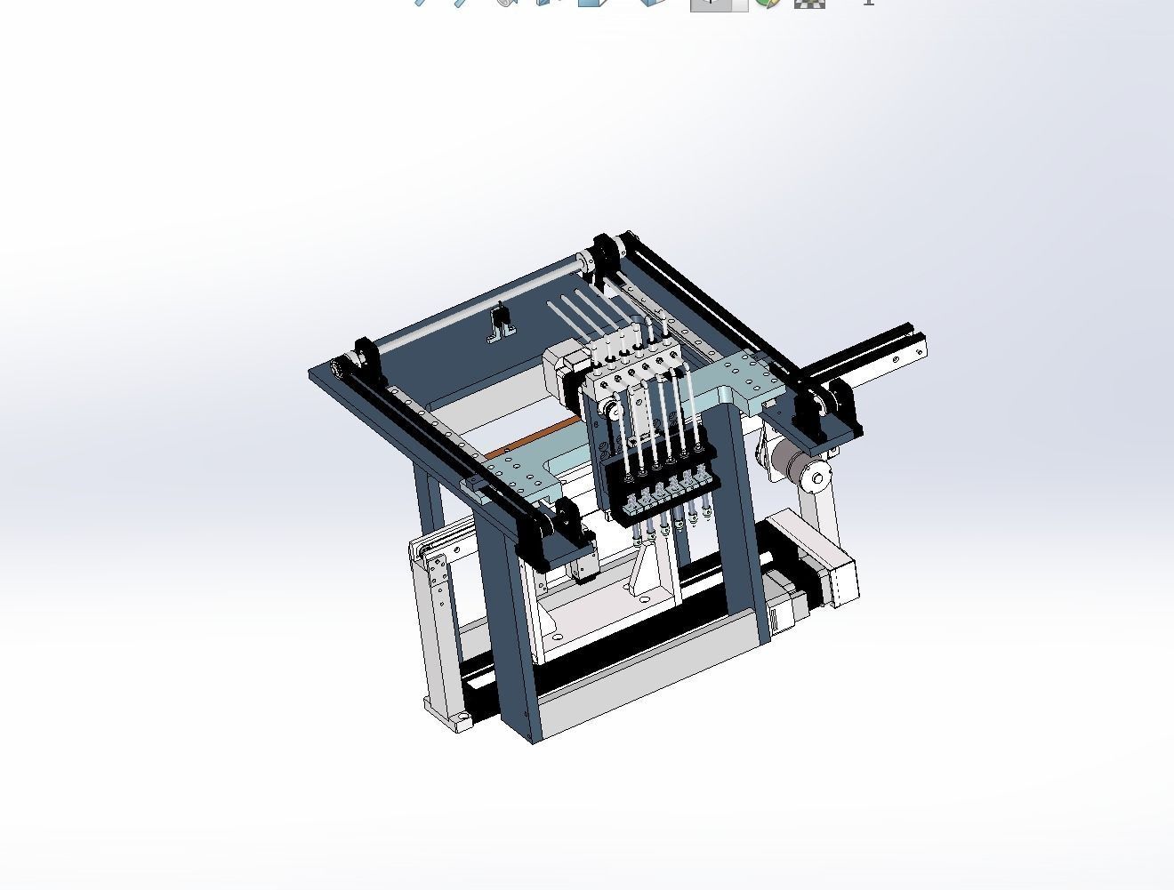 Multi-head dispensing machine  3D model_6