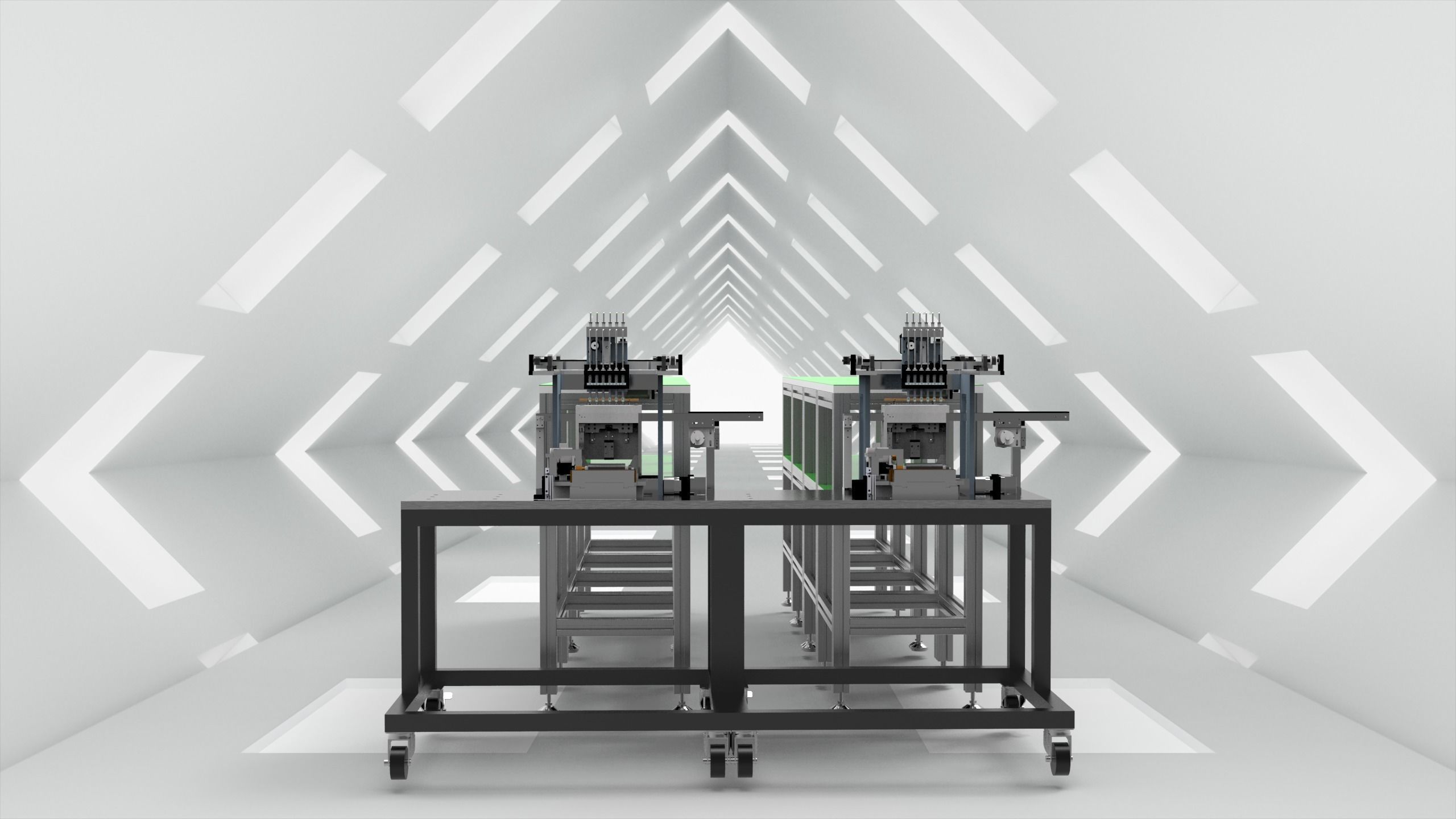 Multi-head dispensing machine  3D model_4