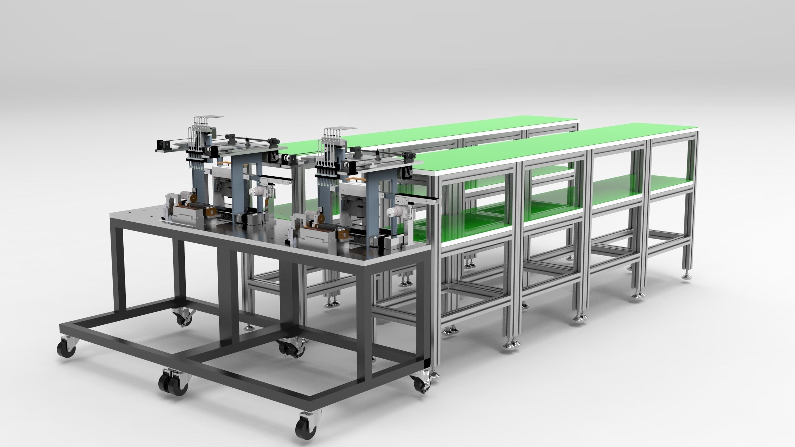 Multi-head dispensing machine  3D model_1