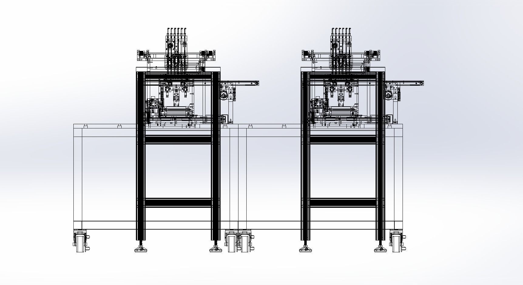 Multi-head dispensing machine  3D model_14