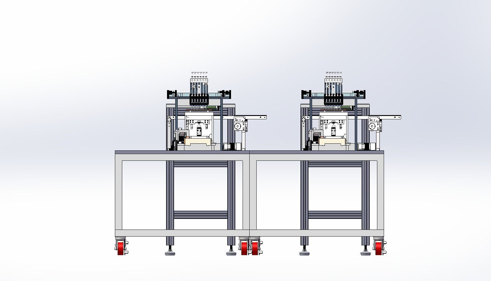 Multi-head dispensing machine  3D model_9