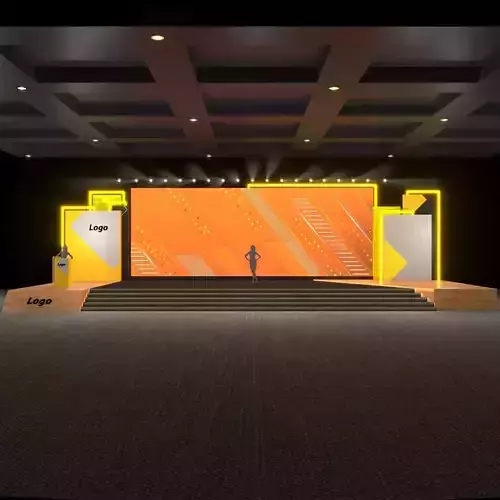 Event Stage 3D model
