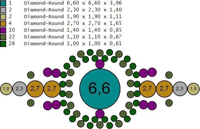 Woman Solitaire Ring 1100 3D print model_9