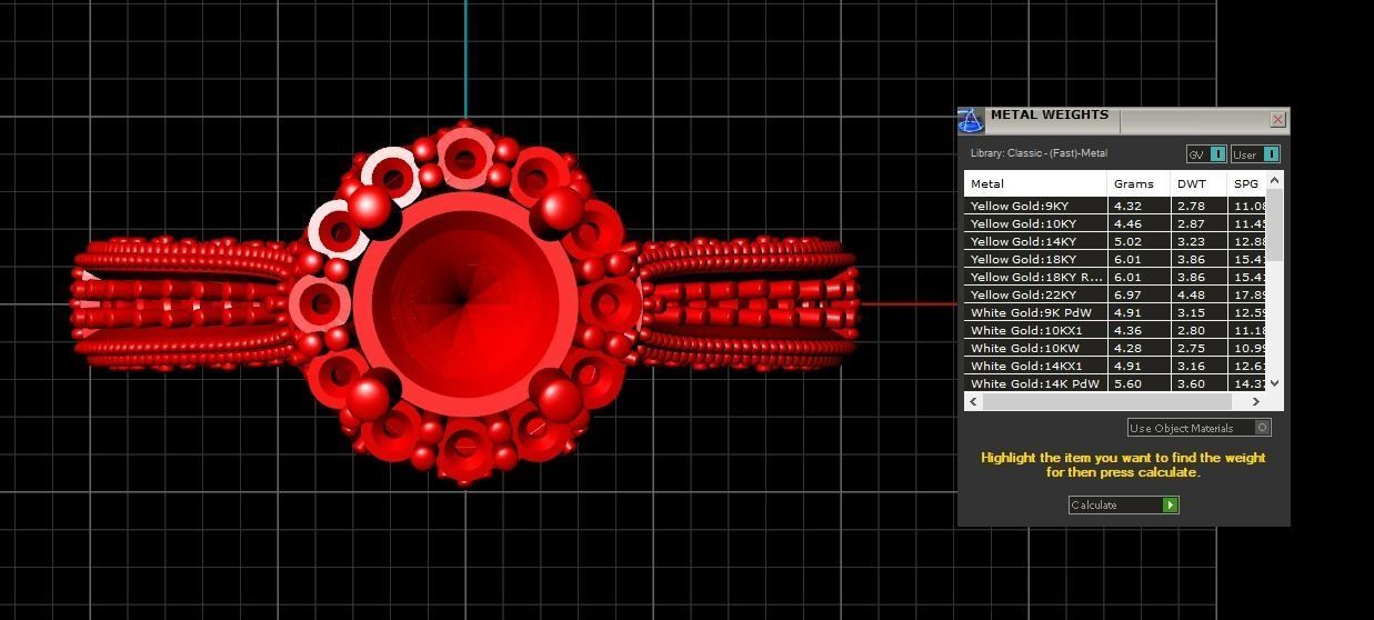 Woman Solitaire Ring 1124 3D print model_9
