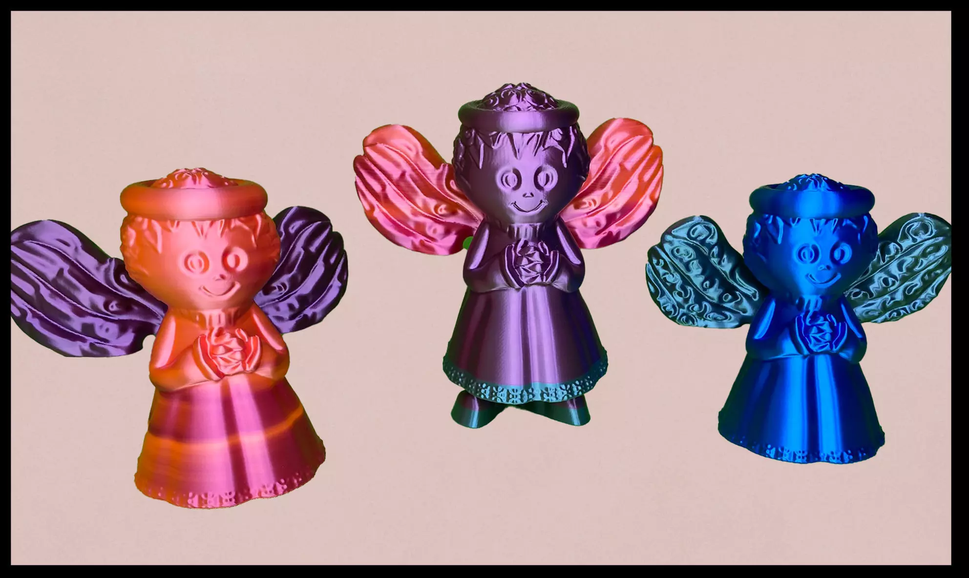 FLEXI PRINT-IN-PLACE LITTLE ANGEL 3D print model