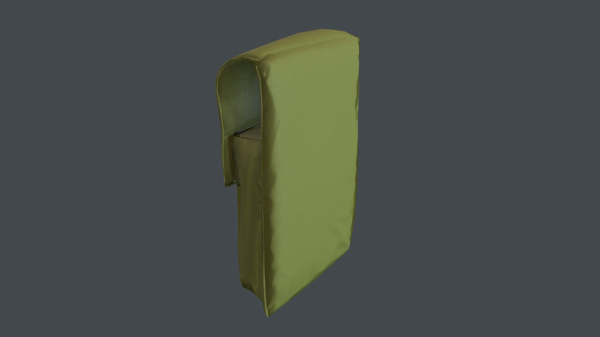 Pouch Low-poly 3D model_24