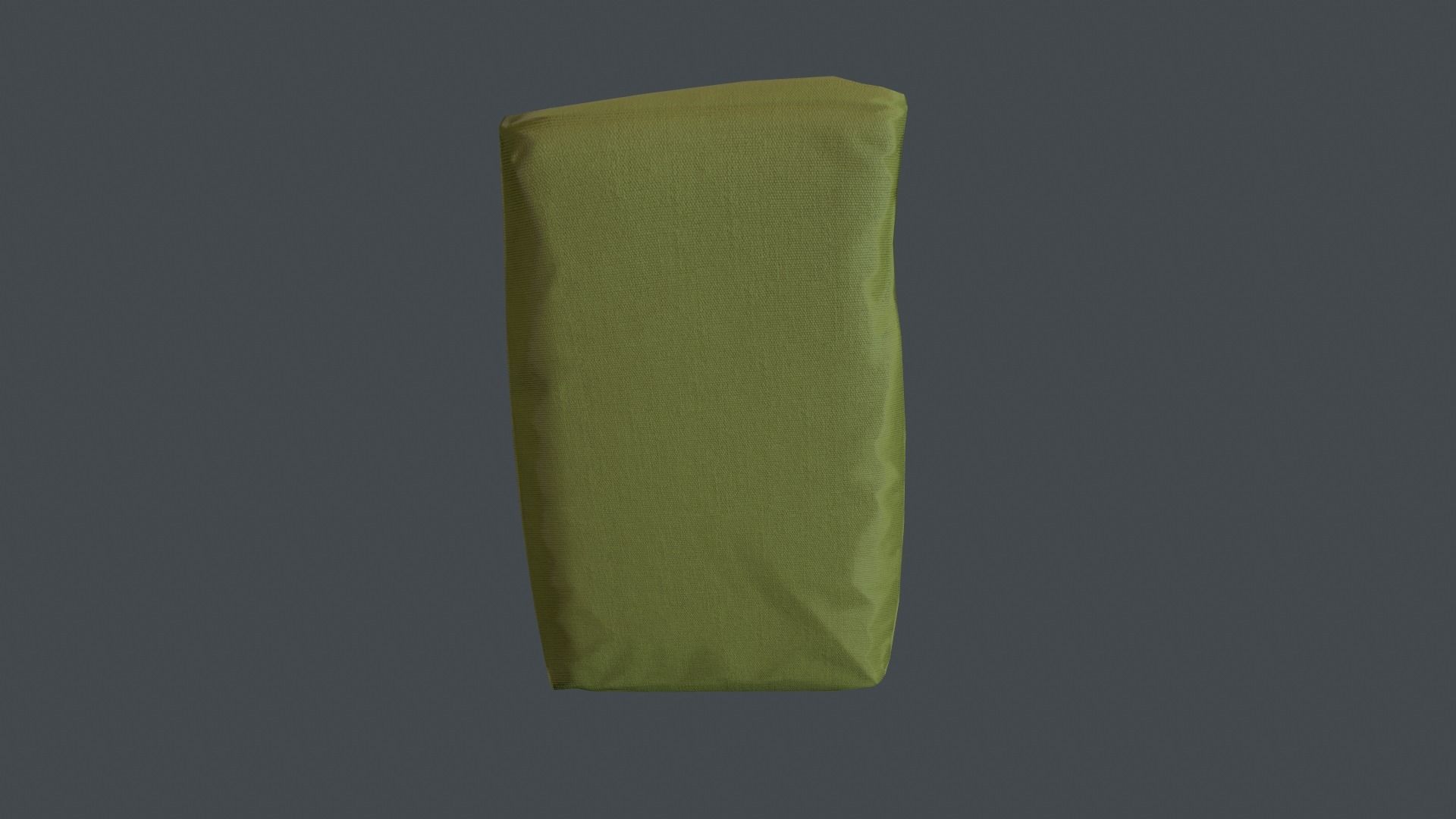 Pouch Low-poly 3D model_25
