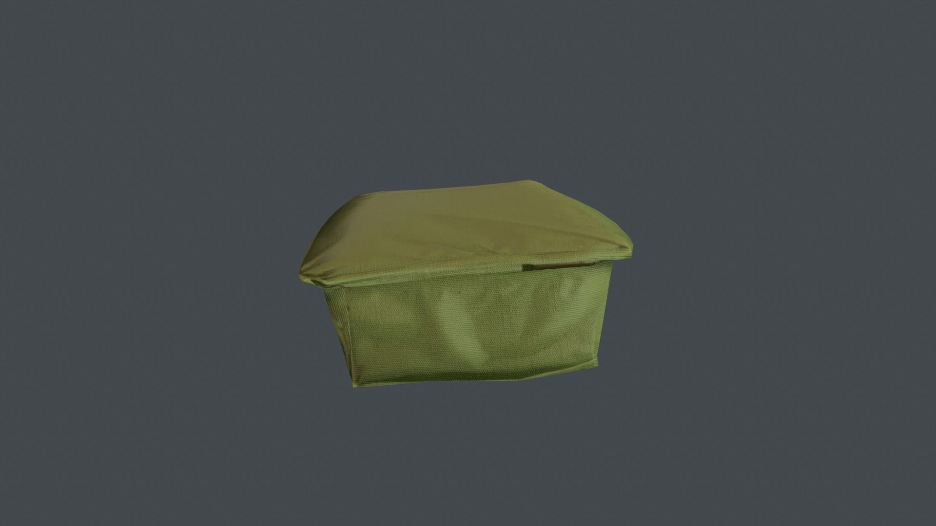 Pouch Low-poly 3D model_42