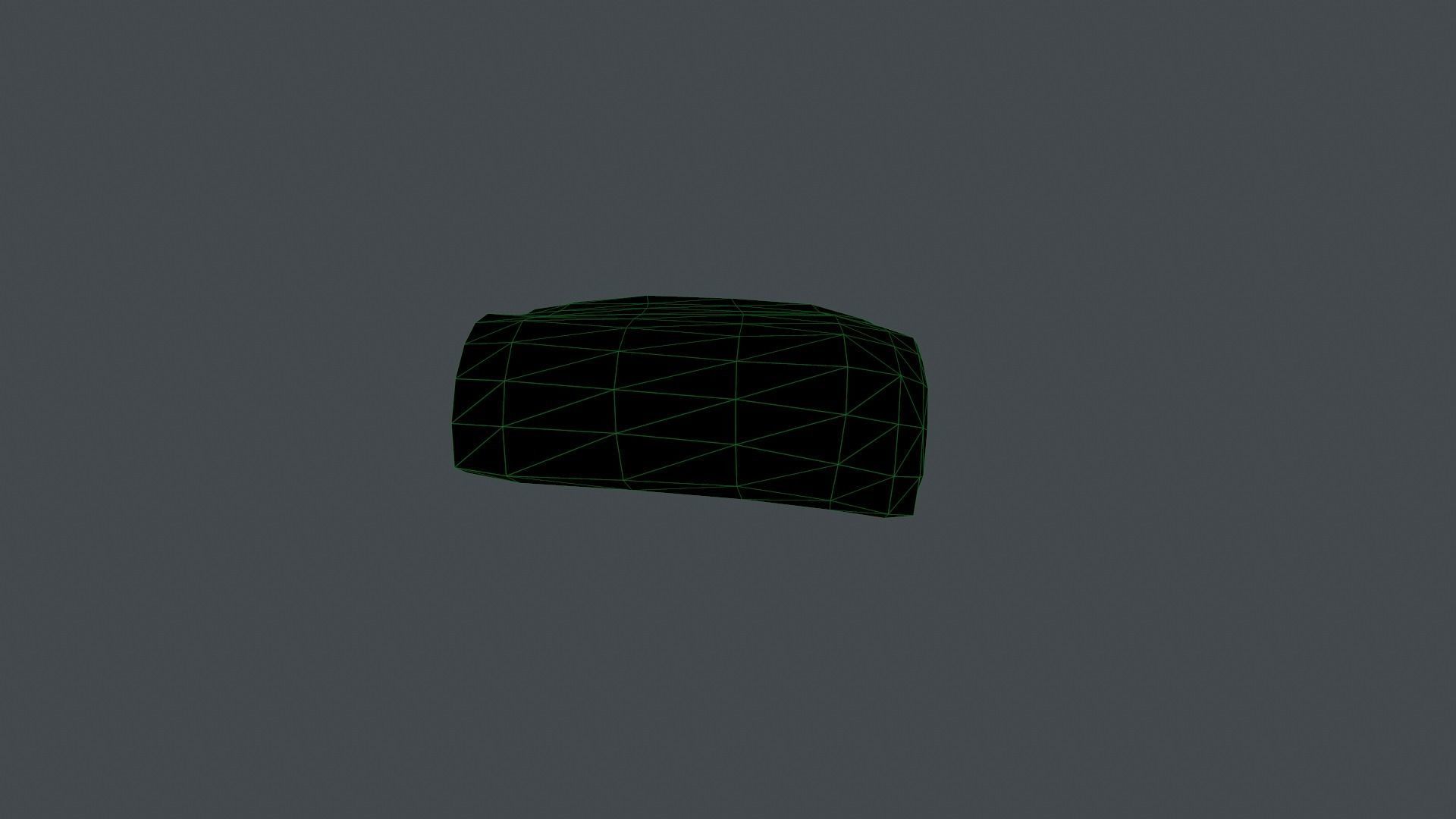 Pouch Low-poly 3D model_49