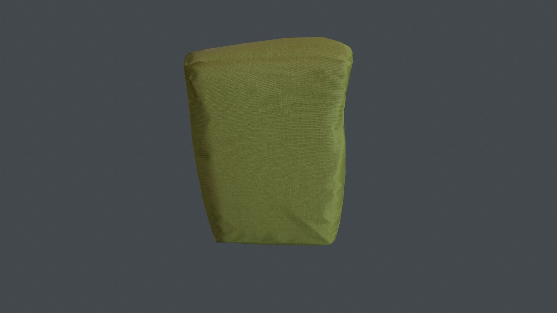 Pouch Low-poly 3D model_26