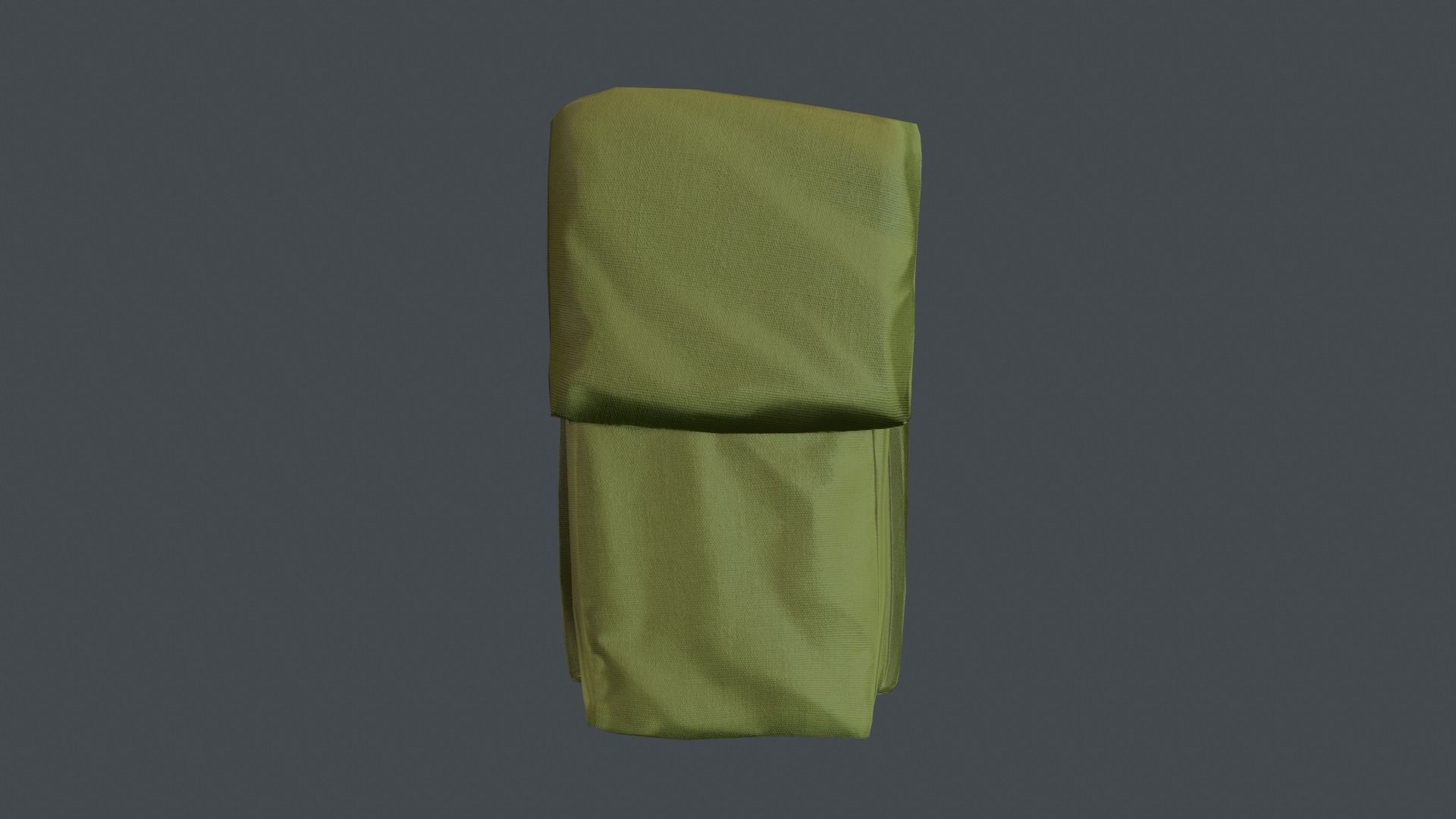 Pouch Low-poly 3D model_44