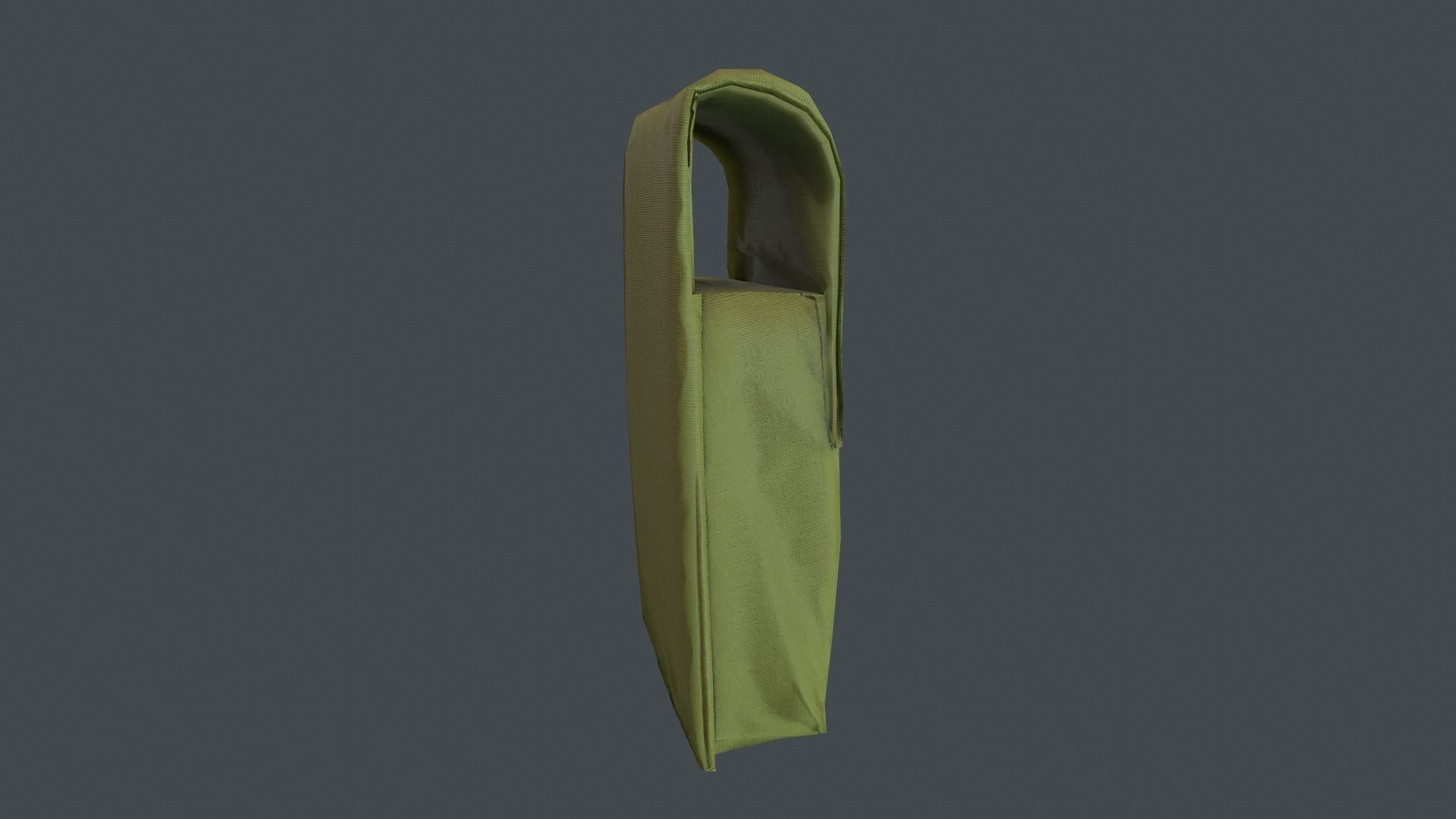 Pouch Low-poly 3D model_34