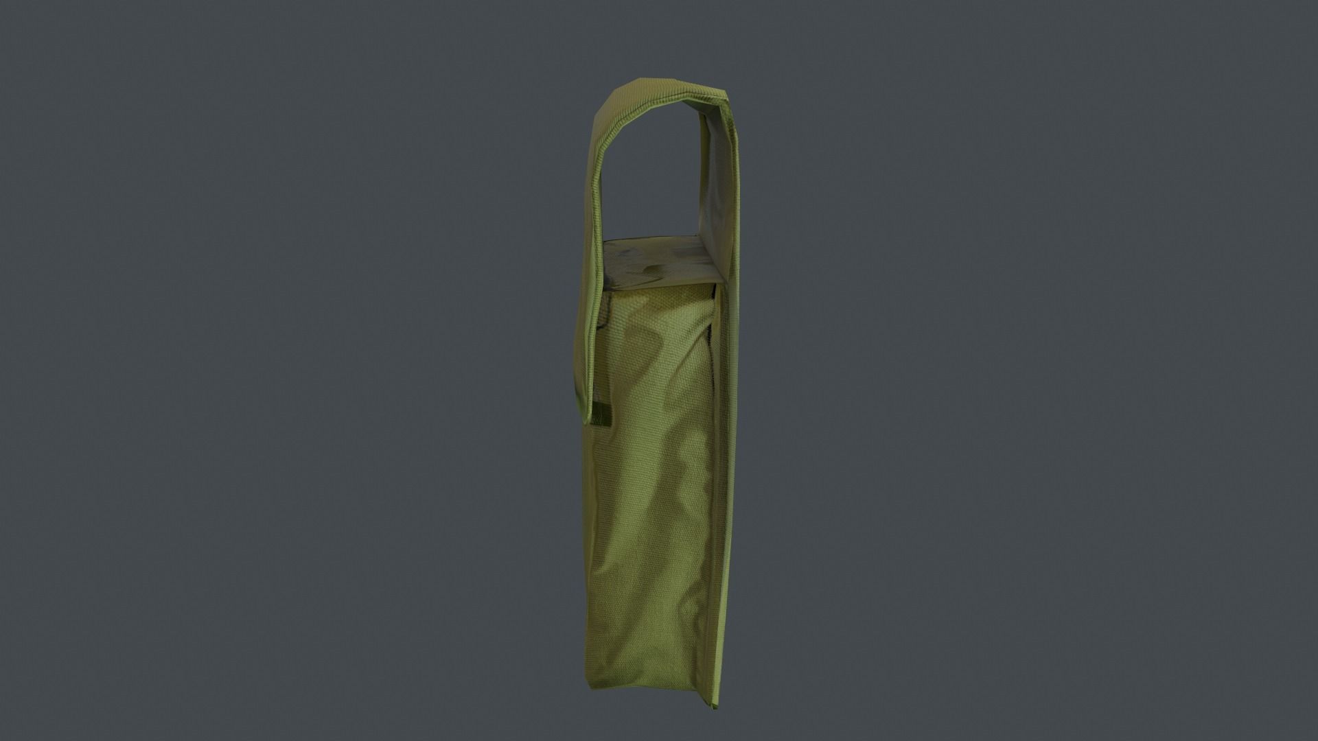 Pouch Low-poly 3D model_31