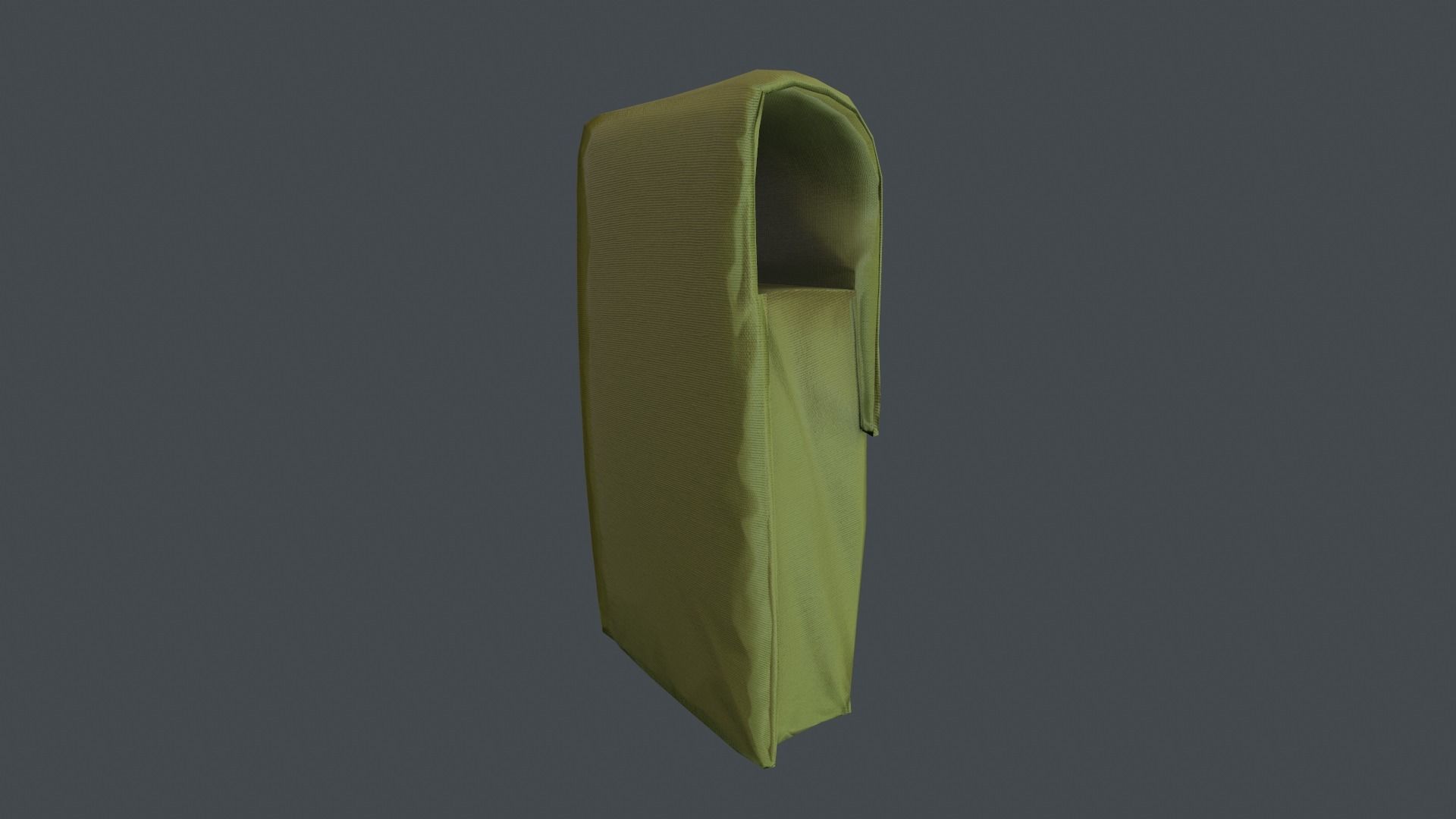Pouch Low-poly 3D model_27