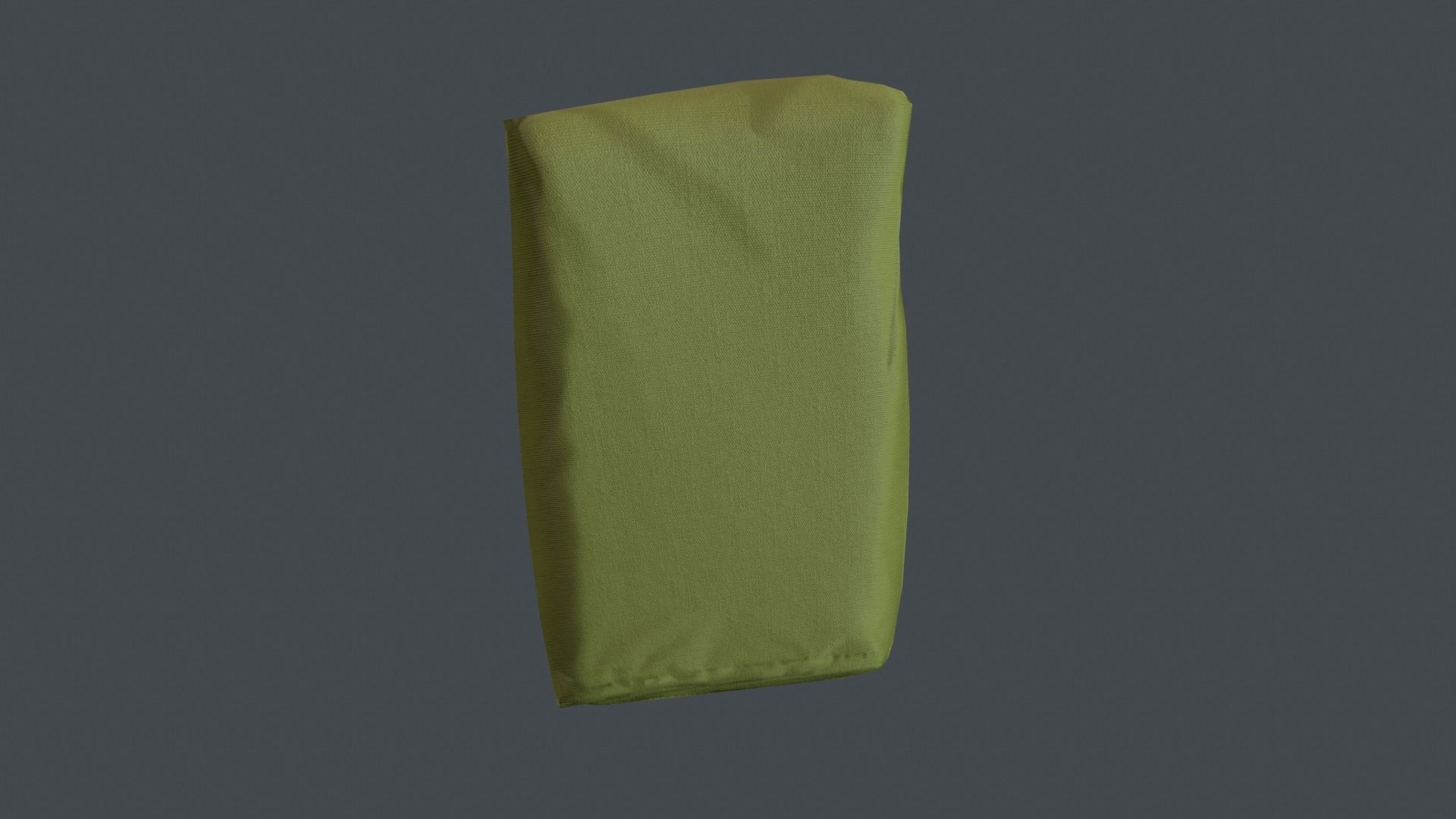 Pouch Low-poly 3D model_18