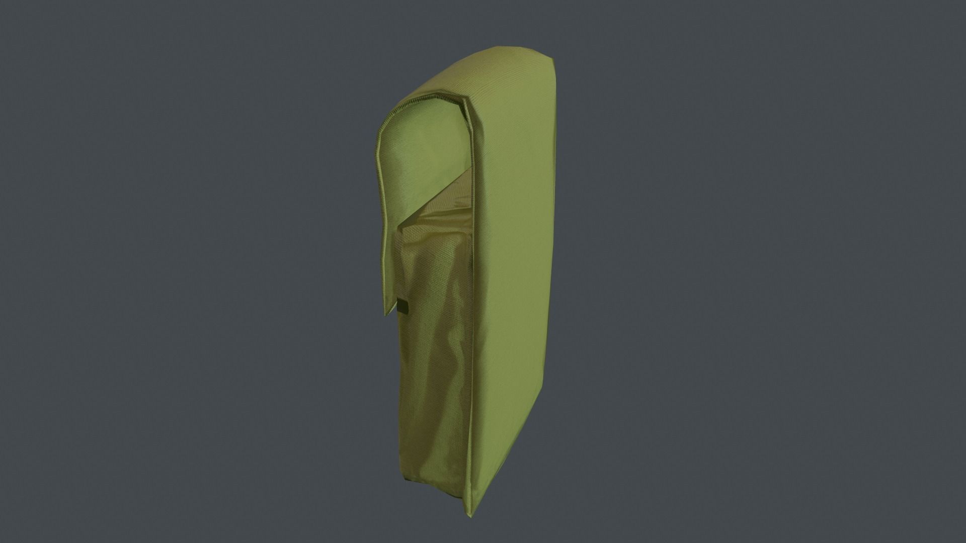 Pouch Low-poly 3D model_17