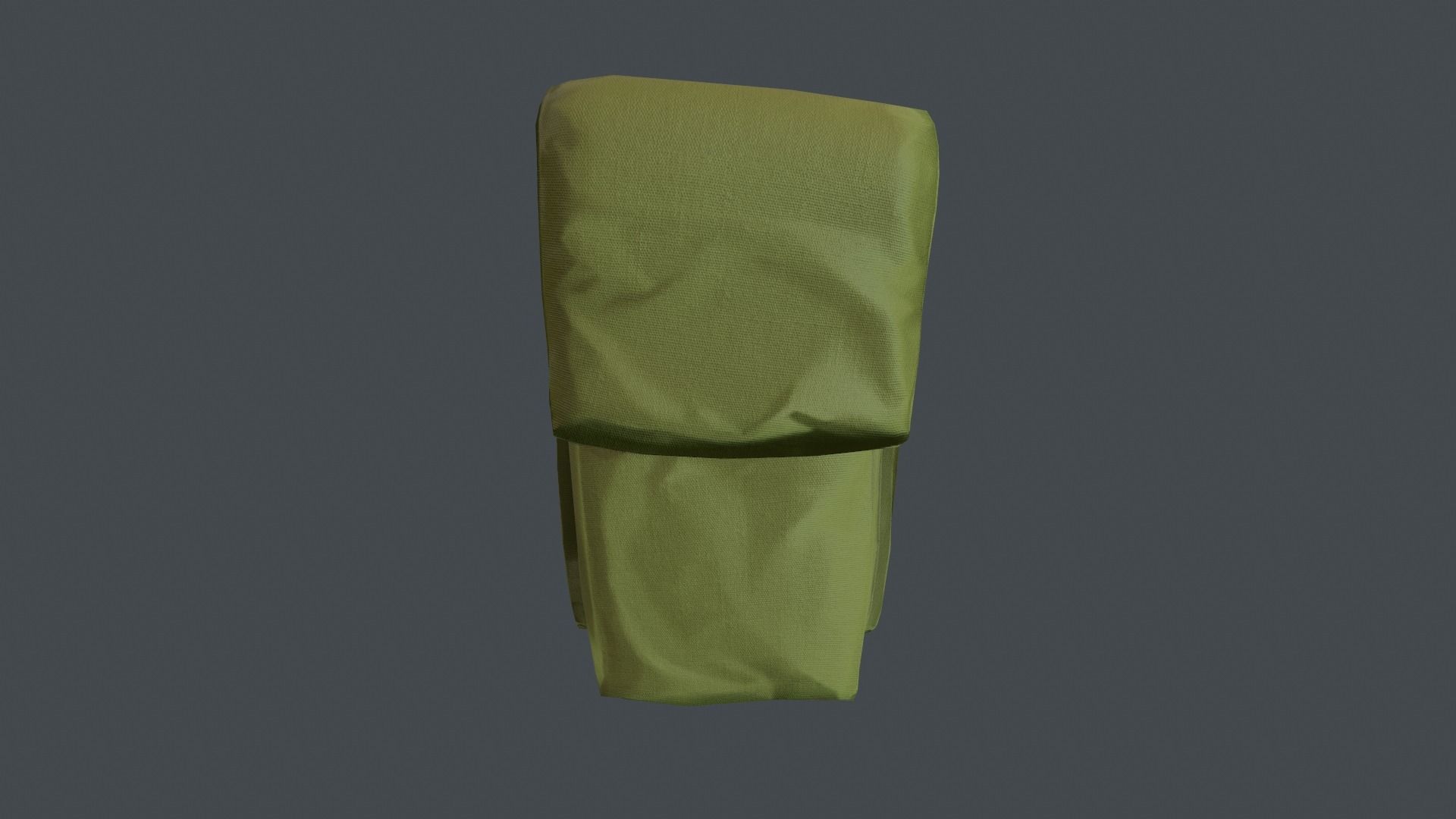 Pouch Low-poly 3D model_21