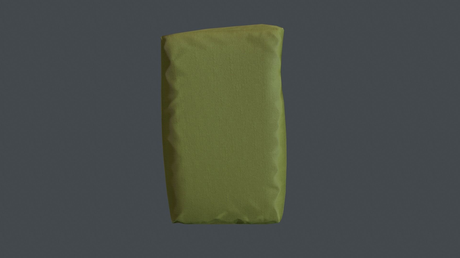 Pouch Low-poly 3D model_33