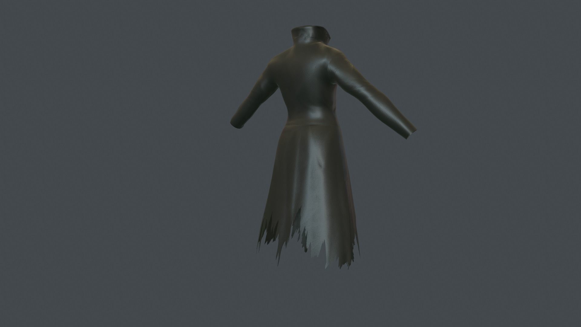 Coat 6 Low-poly 3D model_41