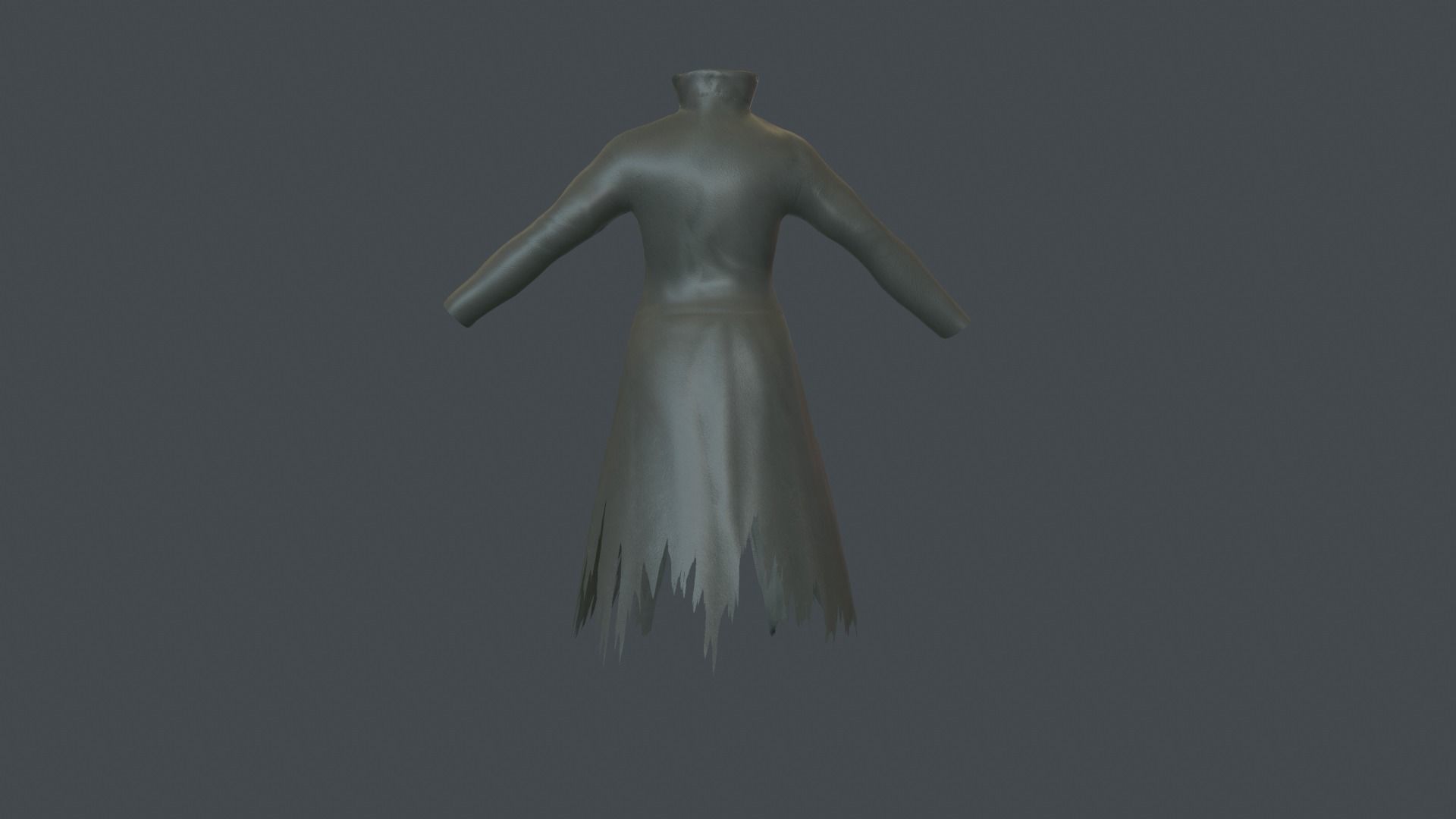 Coat 6 Low-poly 3D model_17