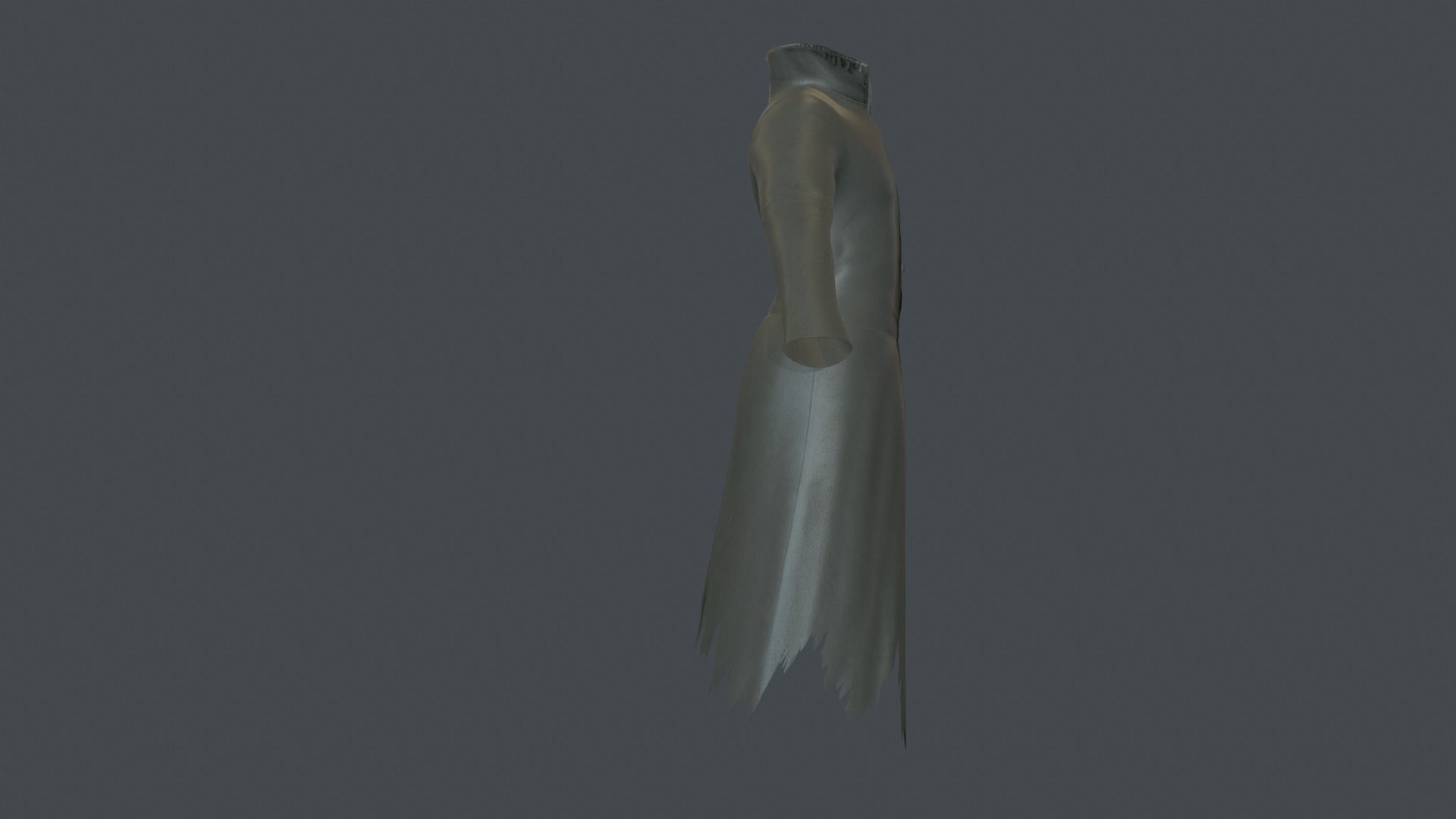 Coat 6 Low-poly 3D model_19