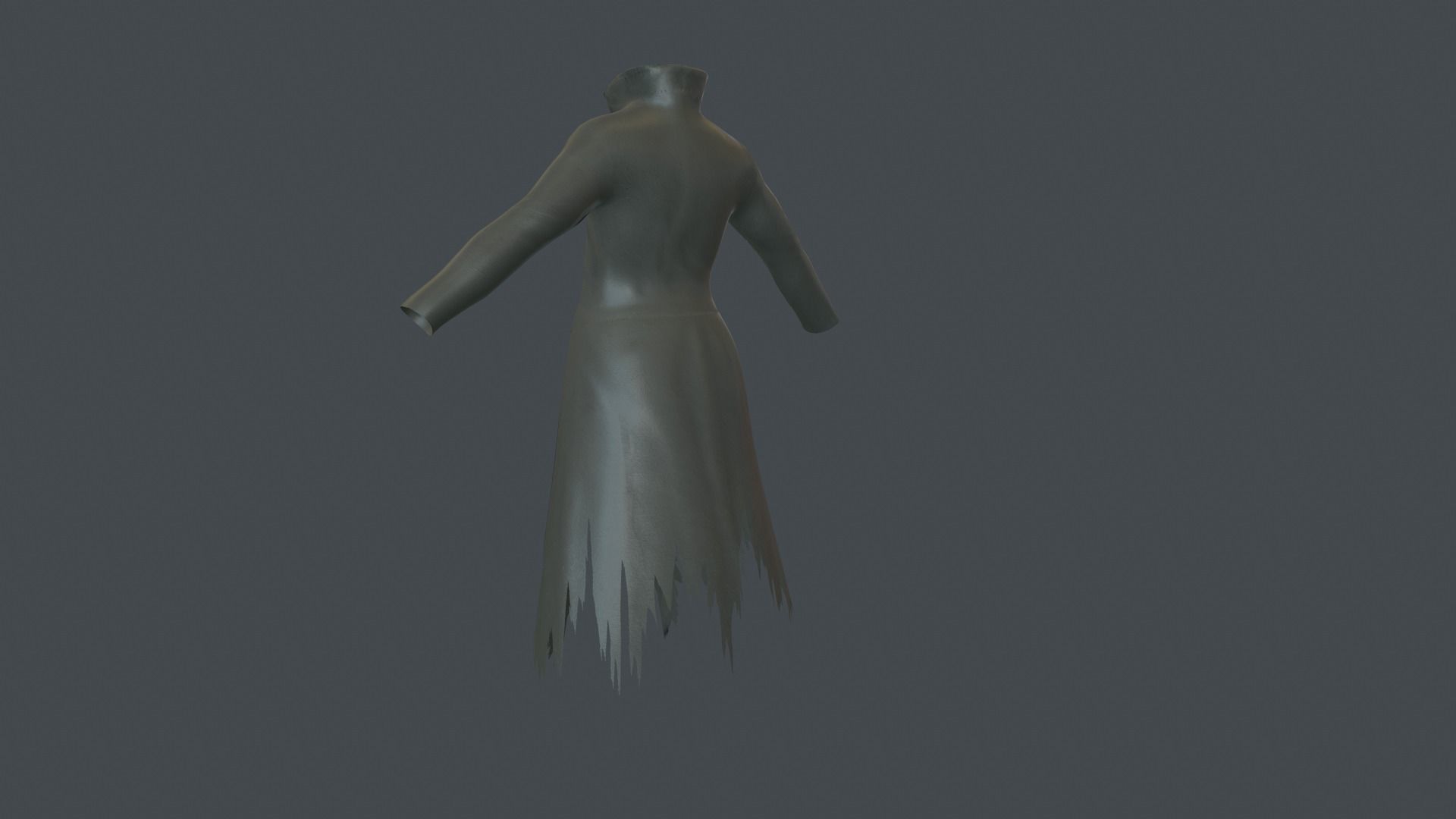 Coat 6 Low-poly 3D model_16