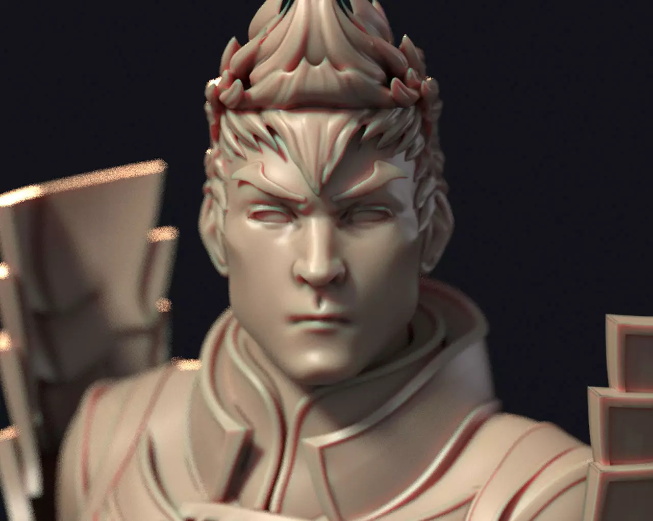 Malos xenoblade chronicles for 3D print 3D print model