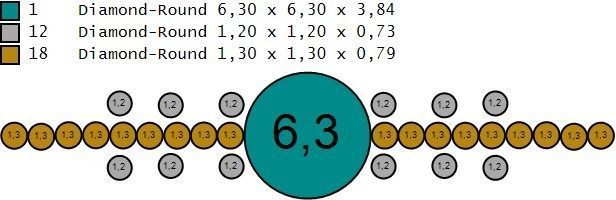 Woman Solitaire Ring 1161 3D print model_9