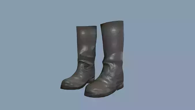 Boots Low-poly 3D model
