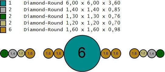 Woman Solitaire Ring 1172 3D print model_8