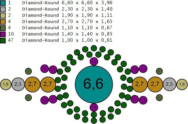 Woman Solitaire Ring 1165 3D print model_9