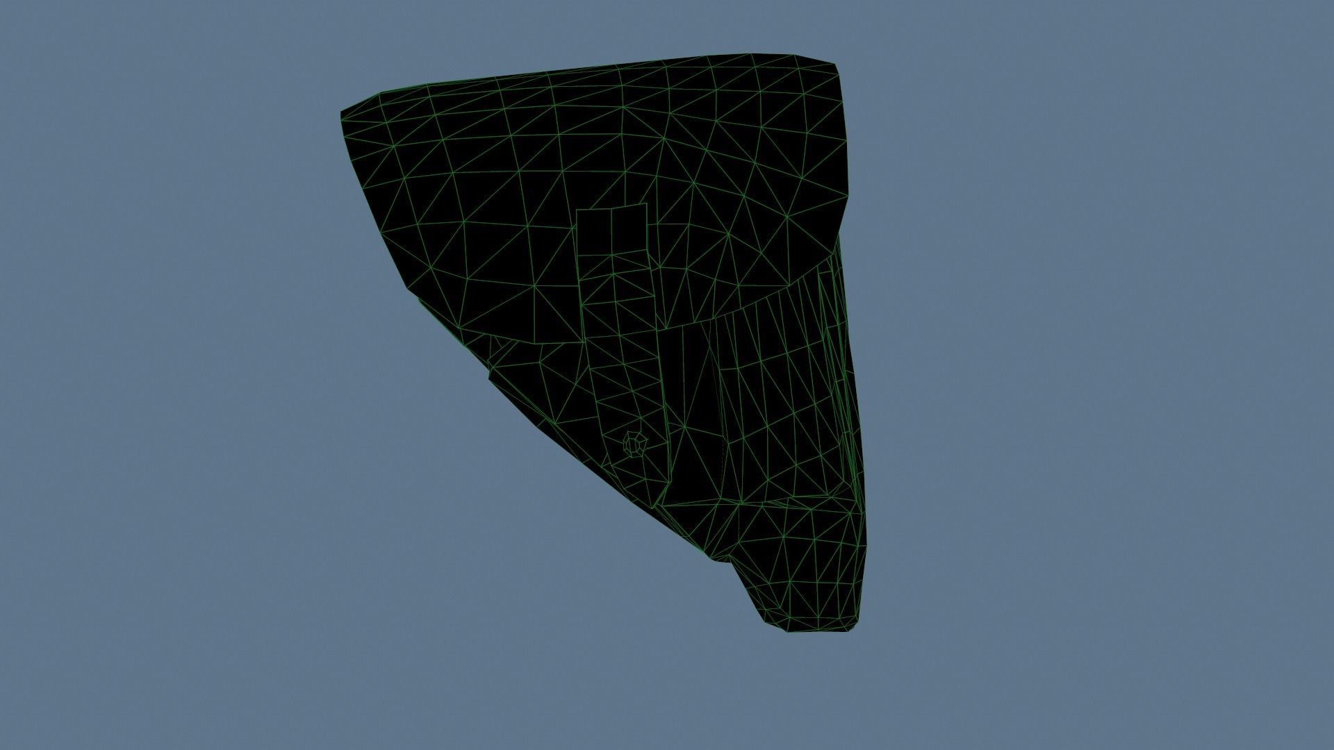  Holster Low-poly 3D model_19